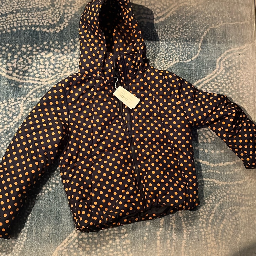 NWT Marimekko Origo Women’s Hooded Puffer Jacket, Size L